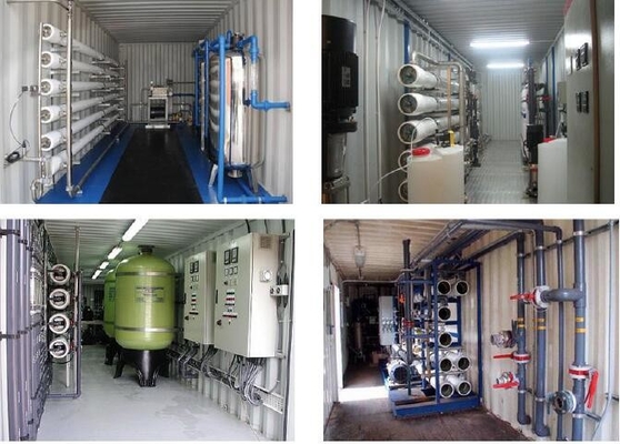 OEM / ODM 태양 동력이 공급된 그라운드 워터 탈염 시스템 35000 PPM