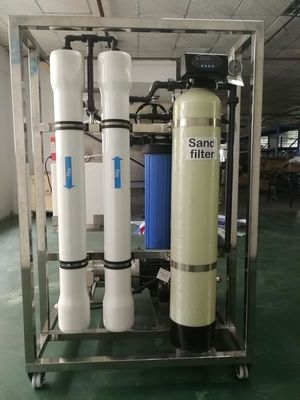 380v 바닷물 RO 식물, UPVC 관 태양 바닷물 염분제거 기계