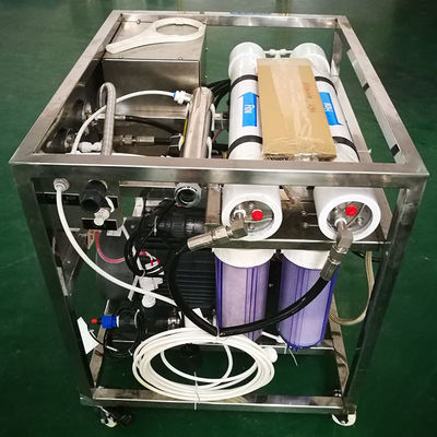 1000LPD 바닷물 RO 식물 역삼투 시스템 50HZ 8% 회복율