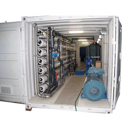 UPVC 관을 가진 600KG 컨테이너에 담긴 수처리 시스템 RO 식물