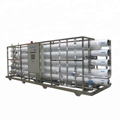 1.65kw 컨테이너식 수처리 공장, SS304 3000 lph rO 공장