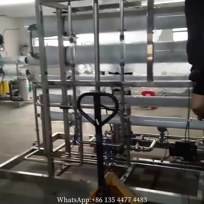 태양열 전원 컨테이너식 수처리 시스템 RO 정수기 2500L/Hour