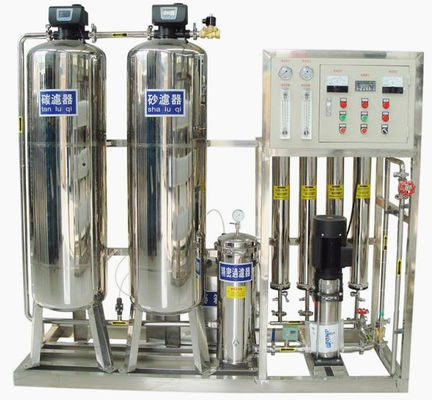 400kg 염수 RO 식물, UPVC 관을 가진 3000 gpd 역삼투 시스템