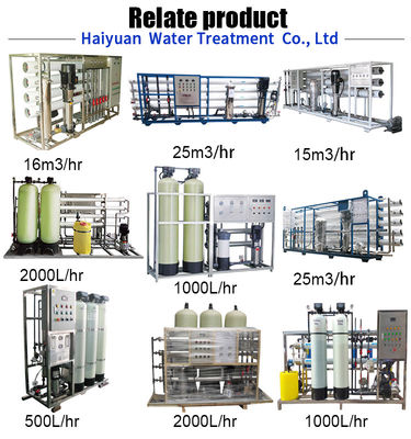 400kg 염수 RO 식물, UPVC 관을 가진 3000 gpd 역삼투 시스템