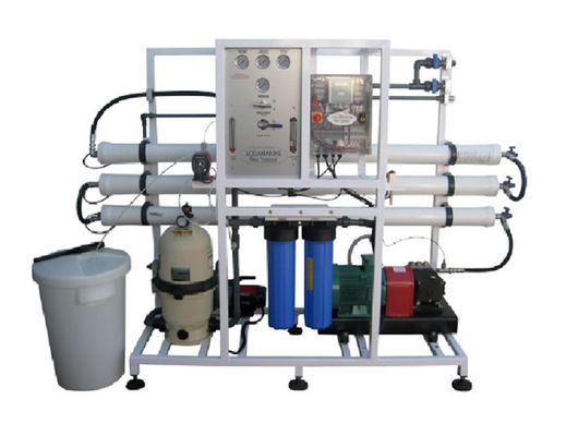 육상 3.3kw 해수 역삼투압 담수화 플랜트 75% 회수