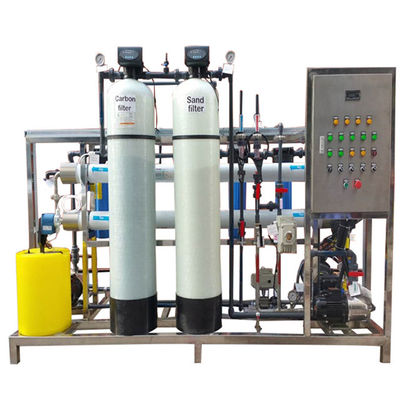육상 3.3kw 해수 역삼투압 담수화 플랜트 75% 회수
