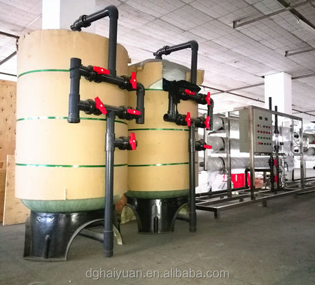 2000L/Hour 철 망간 급수 여과기 70%-75% 회복 효율성 450kg