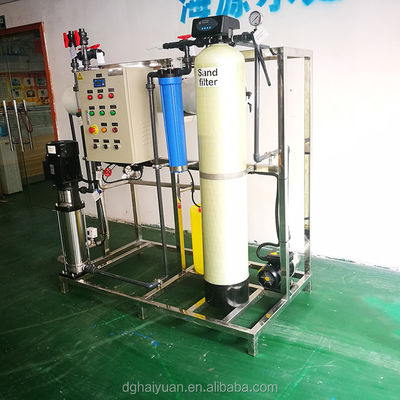 180KG 역삼투 RO 식물 1300*600*1600MM 크기 460V 볼트