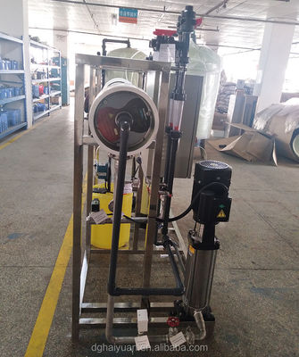 180KG 역삼투 RO 식물 1300*600*1600MM 크기 460V 볼트