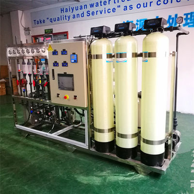 전기 이온 제거법 EDI 물처리 시스템 1000L/Hour UPVC 물질