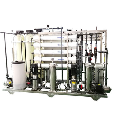 UPVC 압력관을 가진 상업적인 역삼투 RO 식물 500 LPH