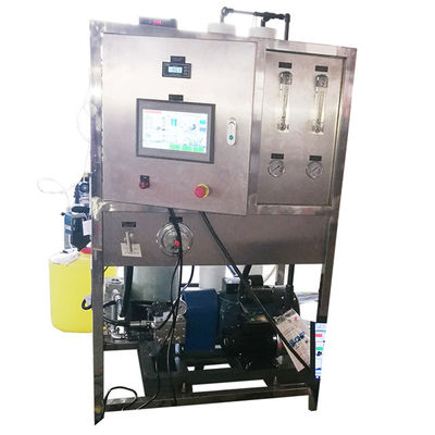 4KW 염수 RO 식물, 280KG 바닷물 처리 시스템