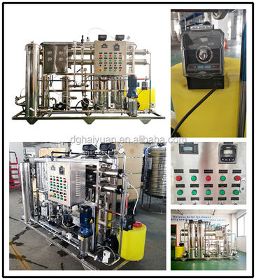 1000PPM 산업 역삼투 급수 시스템, 탈이온수 장비