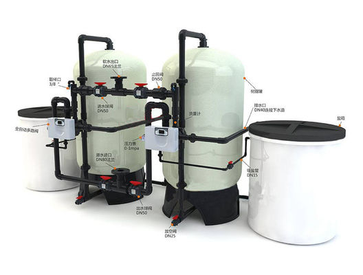 스테인레스 스틸 연수기 처리 시스템 HYDRANAUTICS Membrane 1TPH