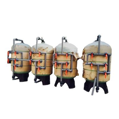600KG 실험실 탈이온수 시스템, FRP 탈염 수처리 공장