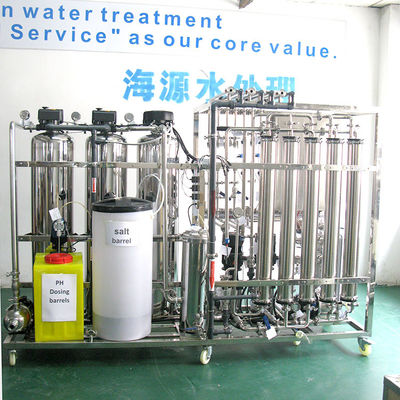 3kw EDI 수처리 시스템 탈이온화 15 bar 작동 압력