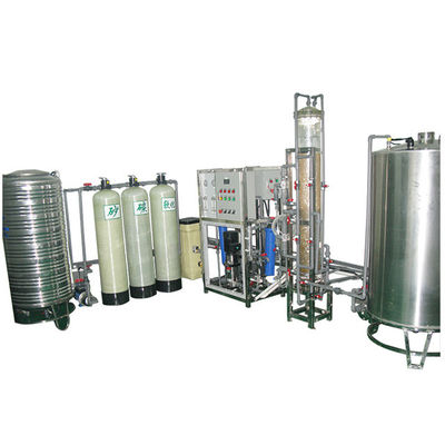 PLC EDI 식물 수처리, CNP 펌프 EDI는 급수 시스템을 순화했습니다