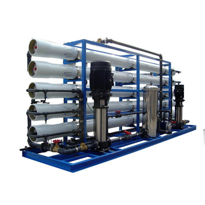 산업 역삼투 RO 식물 2500LPH 스테인리스 물자 380V
