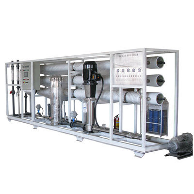 산업 역삼투 RO 식물 2500LPH 스테인리스 물자 380V