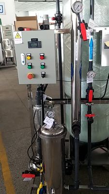 산업용 이온 교환 수지 정수 필터 10-15 bar 압력 220V