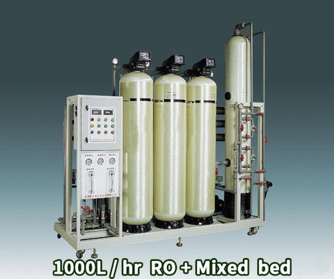 시간 탈염 수처리 공장 15 bar 압력 당 1000L