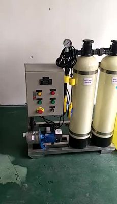 이온 교환 Demin Water Plant 유리 섬유 재료 공급 시추공 물