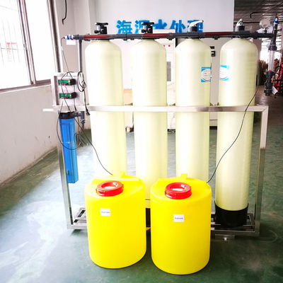 이온 교환 Demin Water Plant 유리 섬유 재료 공급 시추공 물