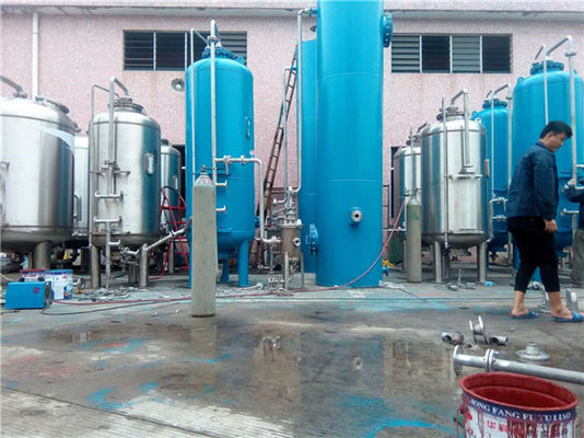 이온 교환 Demin Water Plant 유리 섬유 재료 공급 시추공 물