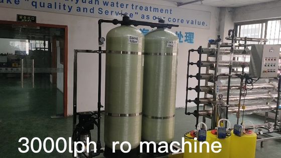 3000LPH RO 물 담수화 기계