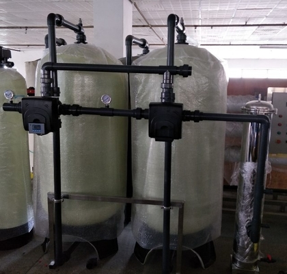 2500L/H 탄소강 스테인리스강 활성탄 석영 모래 필터