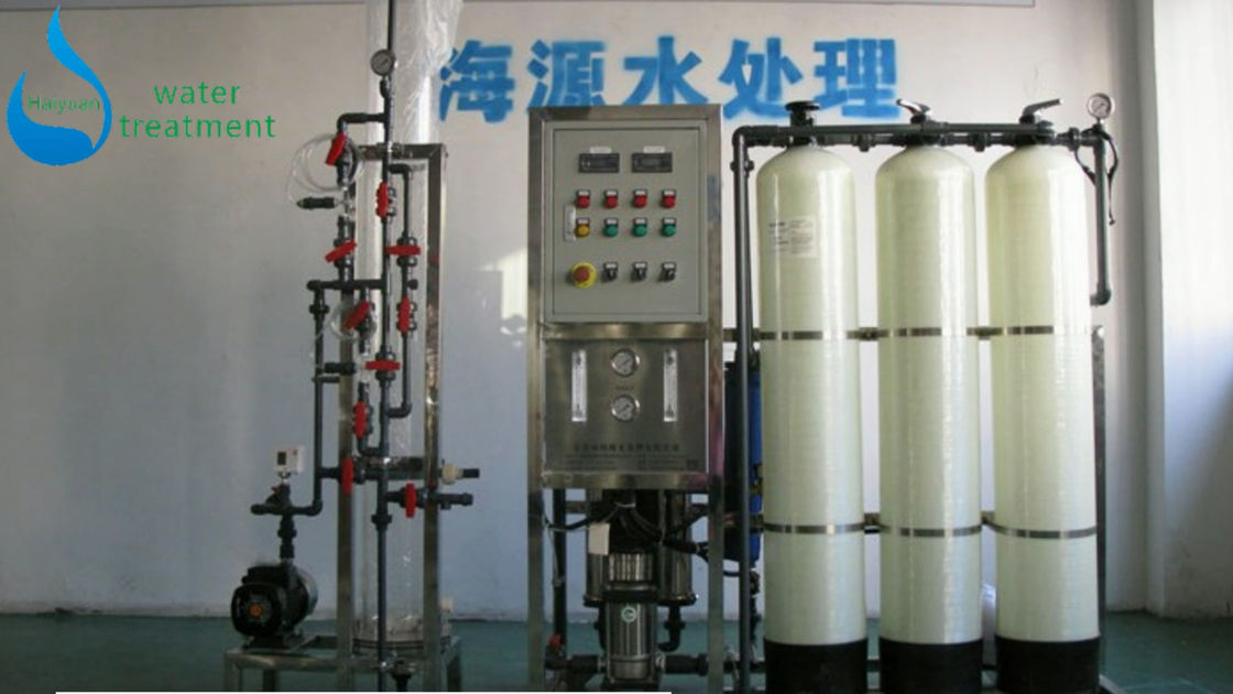 PLC Contraol을 가진 실험실 50LPH를 위한 1.5kw 탈이온수 시스템